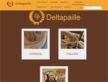Tablet Screenshot of deltapaille.com
